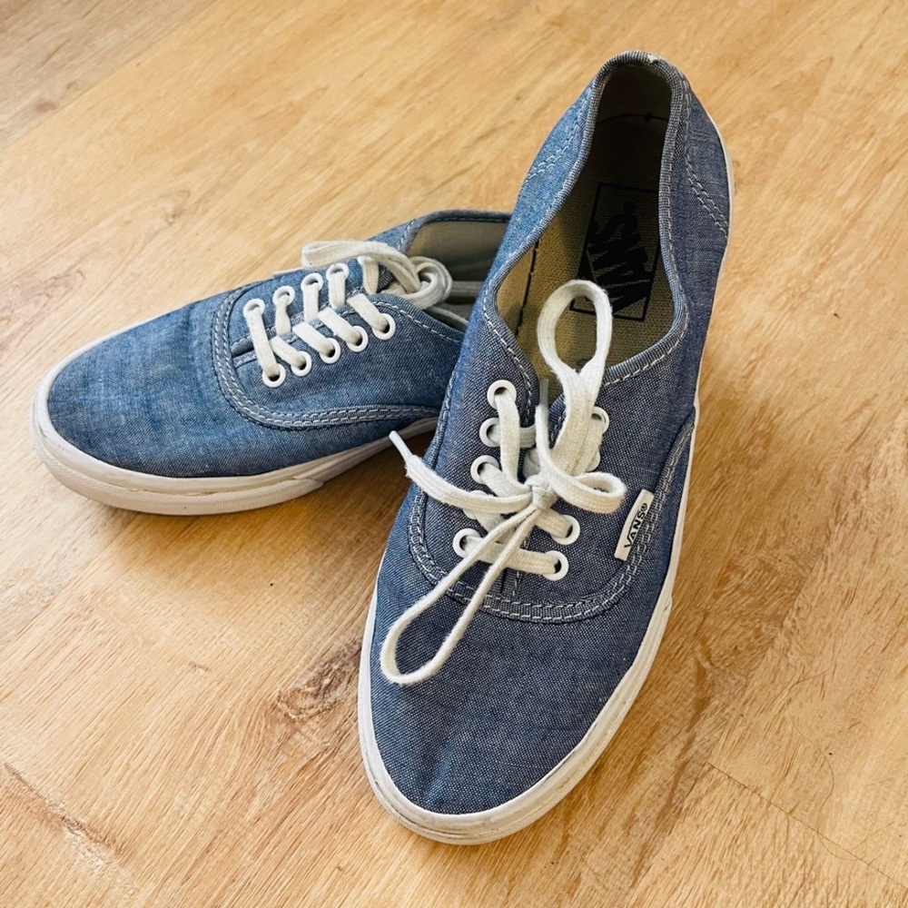 Vans chambray sneakers